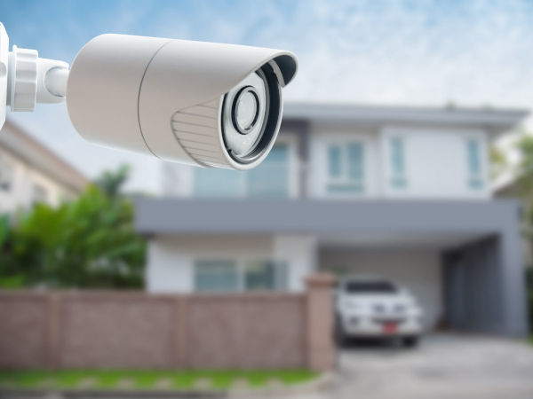 Custom home alarm security camera system